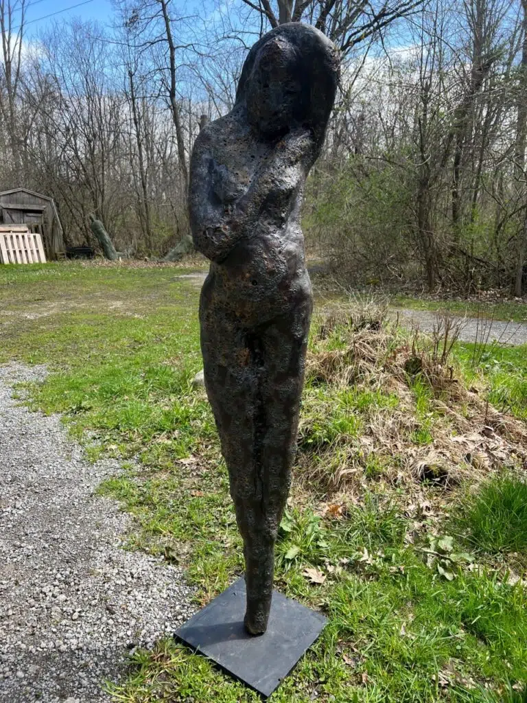 "Two Heads" Ceramic Sculpture by Mark Chatterley