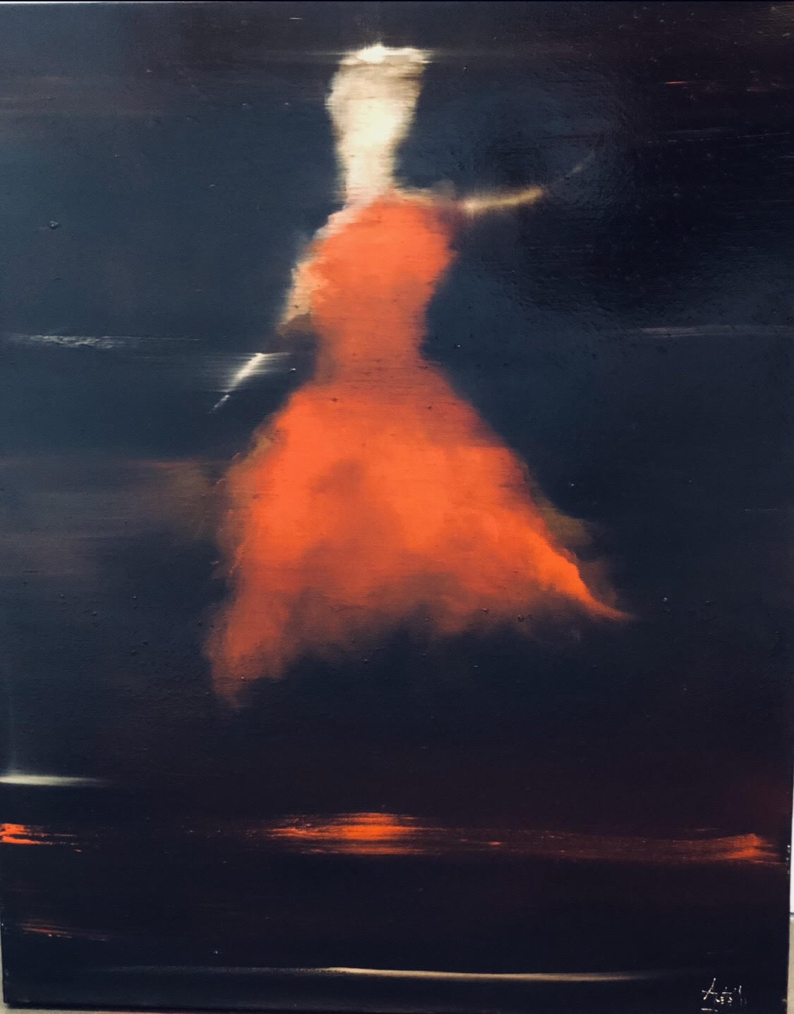 LITTLE DANZA by Mark Acetelli, Oil on canvas