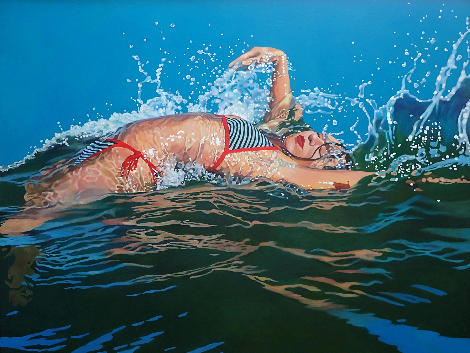 RIDING THE WAVE by Pavlina Alea