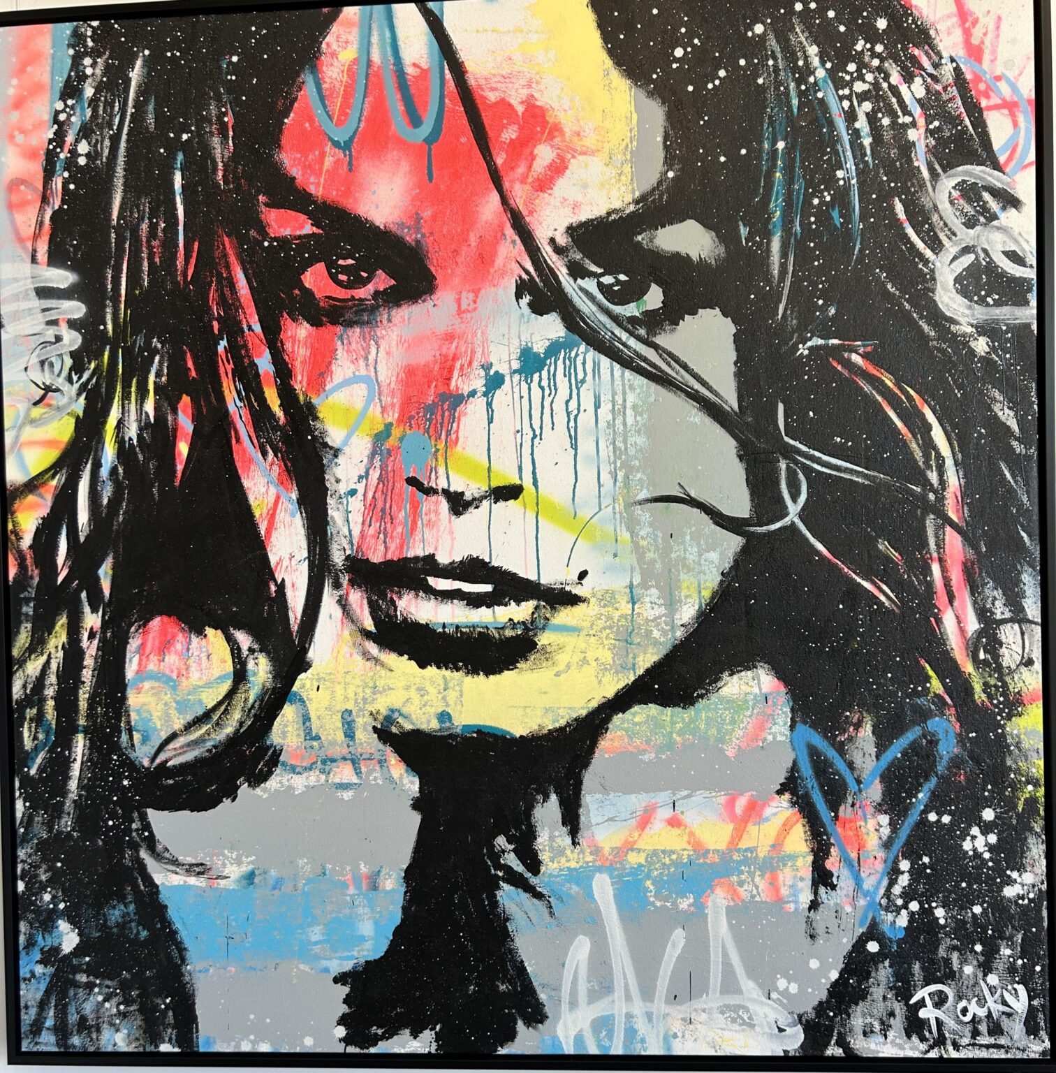 CINDY by Rocky Asbury Mixed Media on Canvas