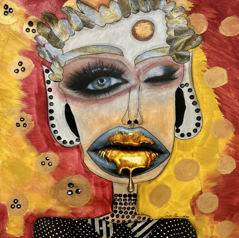 SONG OF FIRE AND EYES, FRANNY FIRE LIPS by Rita Girard-Mikell