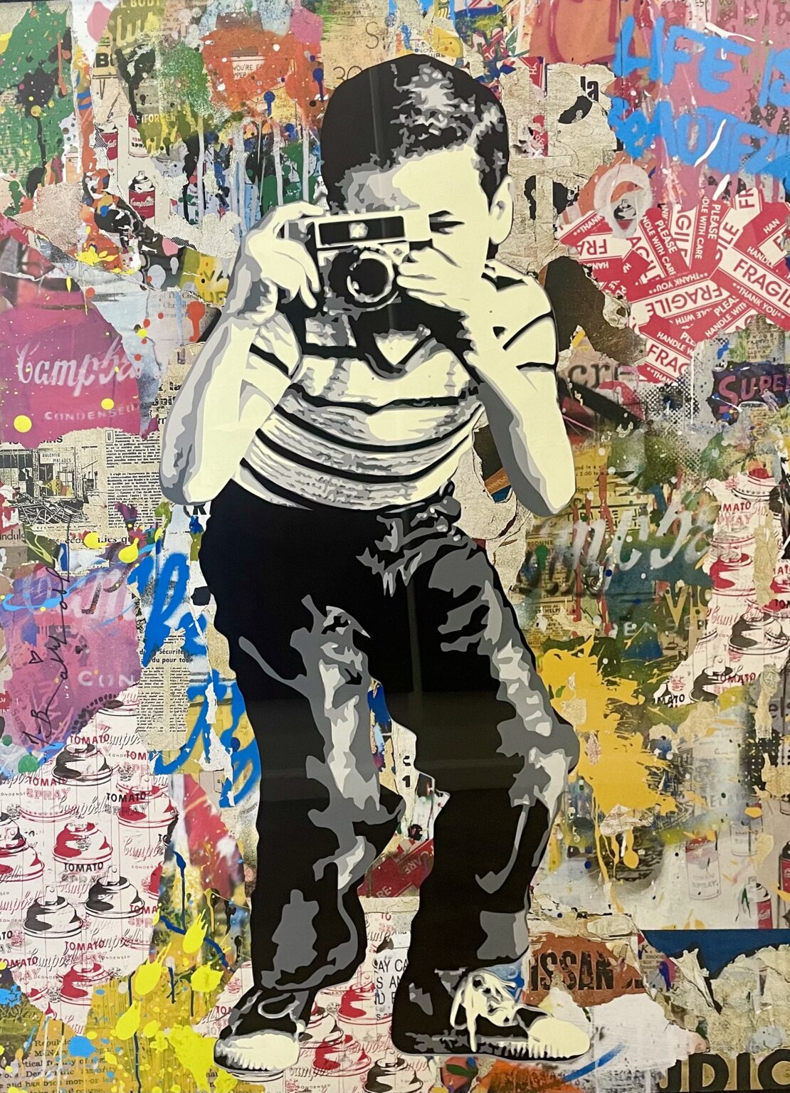 smile by mr. brainwash