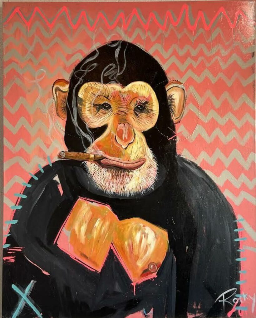 SMOKIN' CHIMP
